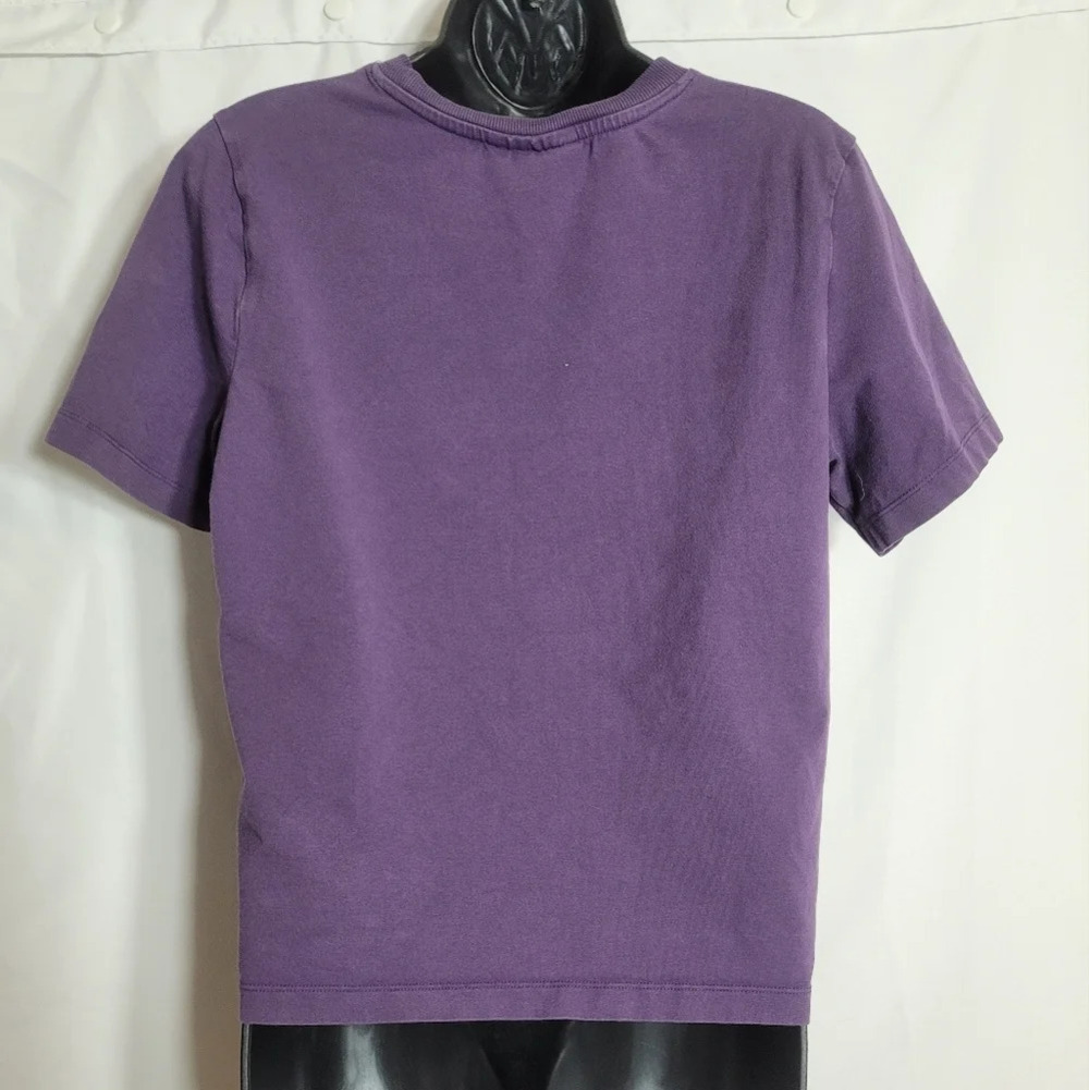 Fila Cropped Purple T-Shirt sz S - Picture 2 of 9